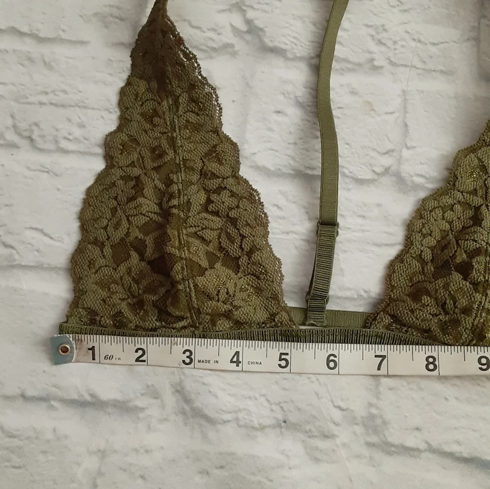 Free people intimately green lace bralette - Picture 6 of 11